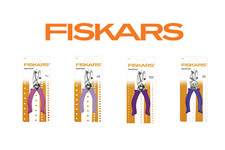 Fiskars Hand Punch Pliers - Assorted Shapes: Hearts Circles S/M/L Scrapbooking