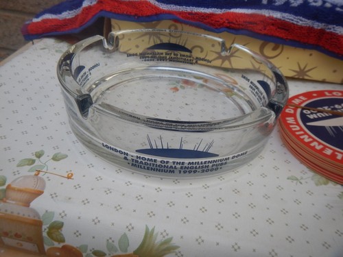 Vintage millenium dome ashtray - millenium,