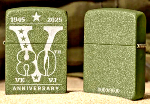 Zippo lighter 80th - ve/vj,