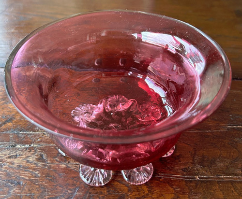 Antique victorian cranberry - victorian,