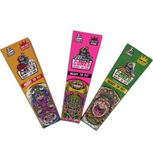 Monkey King | Pre-Rolled Cones | 9 Pack Bundle | Pink, Green And Orange