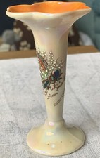 Vintage Ceramic Lustre Crested
