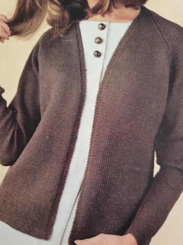 Knitting pattern lady dk - pattern, lady's
