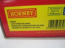 Hornby R3623 OO Gauge LMS STREAMLINED PRINCESS CORONATION CLASS QUEEN ELIZABETH