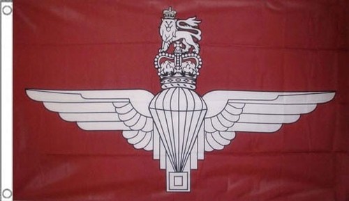 Parachute regiment flag - regiment, 5'
