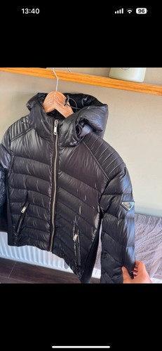 Prada down puffer jacket - prada,
