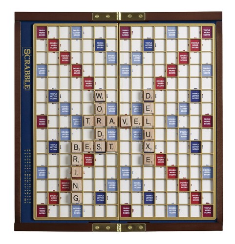 Scrabble deluxe travel edition - scrabble,