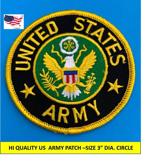 Army embroidered patch - us,