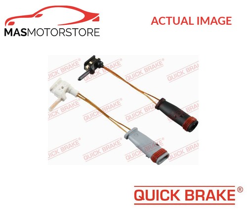 Brake pad wear sensor warning - wear,