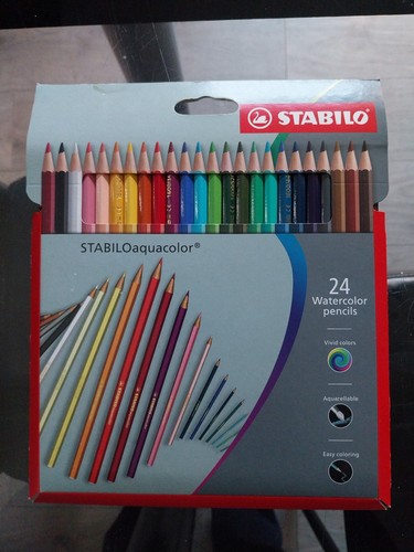 Stabilo watercolor pencils - watercolor,
