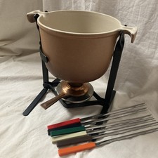 Vintage Le Creuset Fondue Set