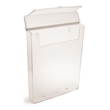 Outdoor Leaflet Holder Wall Mounted Flyer Dispenser Brochure Holders DL, A5 & A4