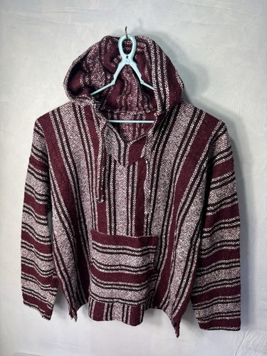 Mexican baja hippie hoodie - hippie,
