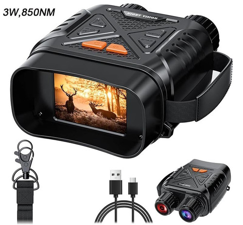 Night vision binoculars 1080p - vision,