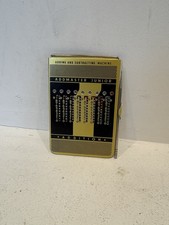 Vintage Addmaster Junior Adding & Subtracting Machine Calculator With Pointer