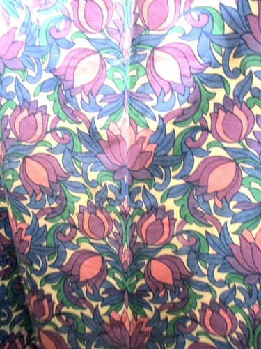Vintage curtains 1970s pair - curtains,