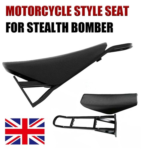 Motorcycle style seat - style, for