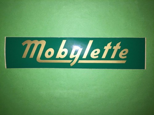 Mobylette gold green vinyl - on,