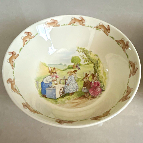 Royal doulton bunnykins bone - royal,