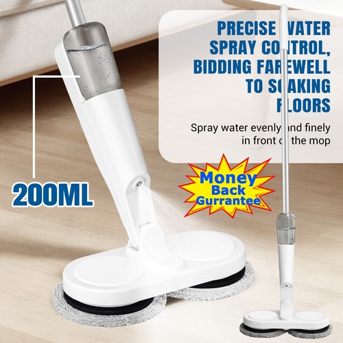 Cordless electric spinning mop - spinning,
