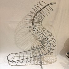 TableCraft Chrome Curved Fruit