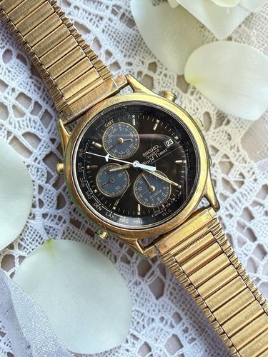 Vintage seiko 5t52 - vintage,
