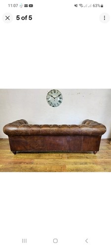 Large seat brown leather - 3,