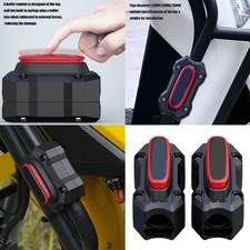 2pcs Plastic Motorcycle Crash Pads for Effective Damage Reduction and Decorative