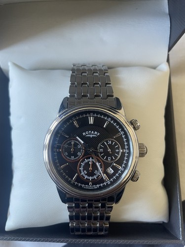 Rotary chronograph watch - chronograph,