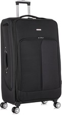 4 Wheel Suitcase Large XL Medium Cabin Expandable Lightweight Soft Small Bag