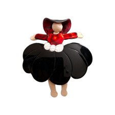 Lea Stein Genuine Brooch -