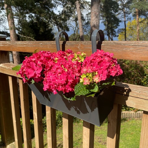 Balcony planters for railings - planters,