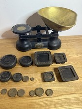Salter Staffordshire Vintage Weighing Scales with Weights