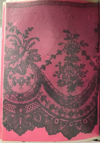 Antique lace cardboard - antique,