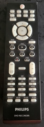 Philips dvd recorder remote - recorder,