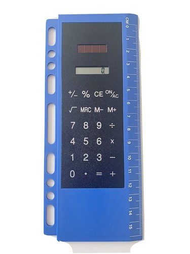 Filofax calculator ruler solar - filofax, calculator/ruler