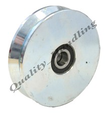 sliding gate wheel pulley wheel 200mm V groove steel wheel heavy duty