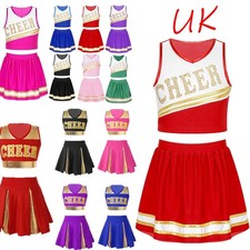 Kid Girls Cheer Leader Costume
