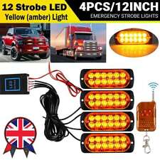 4x 12 LED Amber Recovery