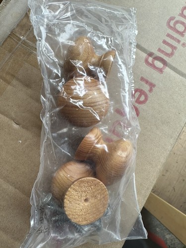 Wooden pine knobs 35mm - 4,
