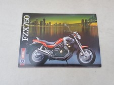 YAMAHA FZX750 Motorcycle Sales Brochure c1987 #3MC-0107953-87E