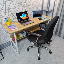Computer Desk Laptop Pc Study Table Office Desk Furniture Workstation Table UKES