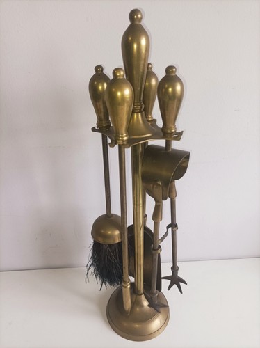 Brass companion set fire - set,
