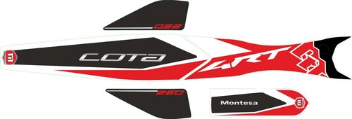 Montesa 4rt 2018 style decal - montesa,