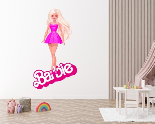 Barbie wall sticker - barbie,