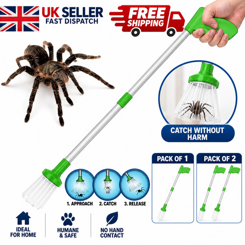 Spider catcher pest - trap, long