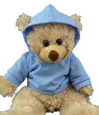 Blue Hoodie Hoody top 16"  Teddy Bear clothes outfit fit build a bear