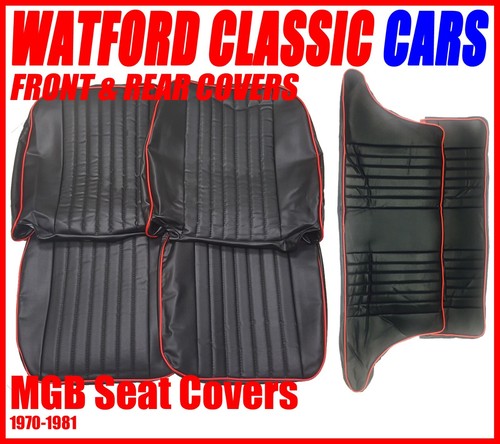 Mgb seat covers - covers, front