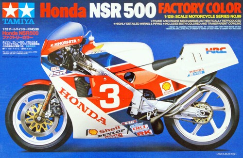Tamiya honda nsr 500 - tamiya, 1/12