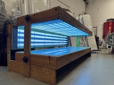 16T w/side 3TFace 100watt laydown Sunbed tanning CAN DEL MOST OF UK mess for £